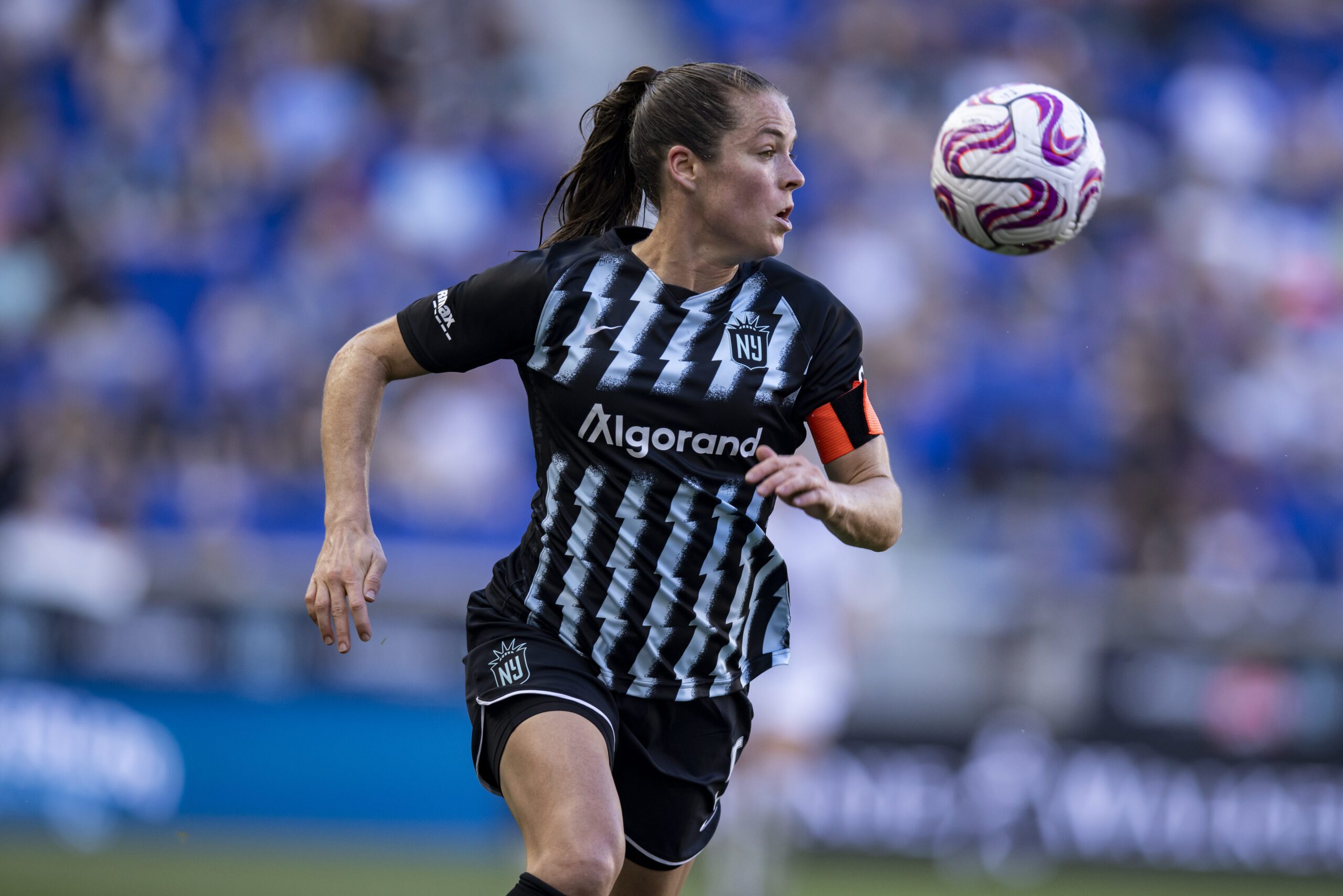 sports are fun! host kelley o'hara on the field for nwsl club gotham fc.