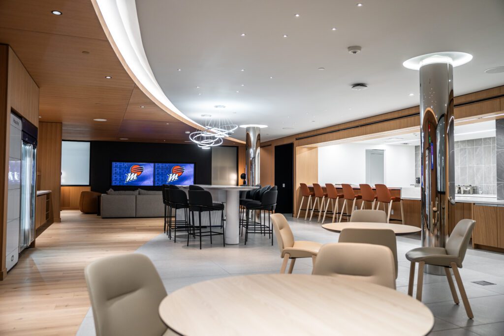 phoenix mercury players lounge