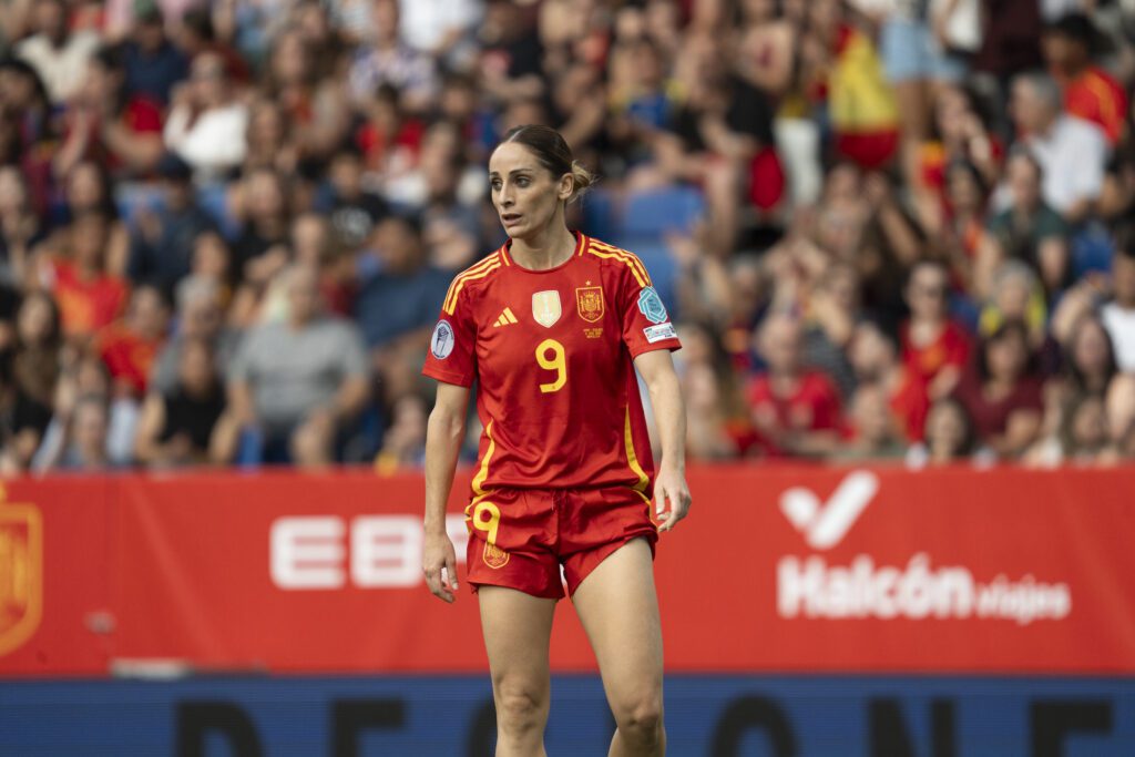 Euros and NWSL star Esther Gonzalez of the Spanish National Team participates in the UEFA Women's Nations League 2024/25 Group A3 match.