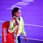 Emma Raducanu participates in the Transylvania Open 2026 Singles Final at BT Arena in Cluj-Napoca, Romania, on February 7, 2026.